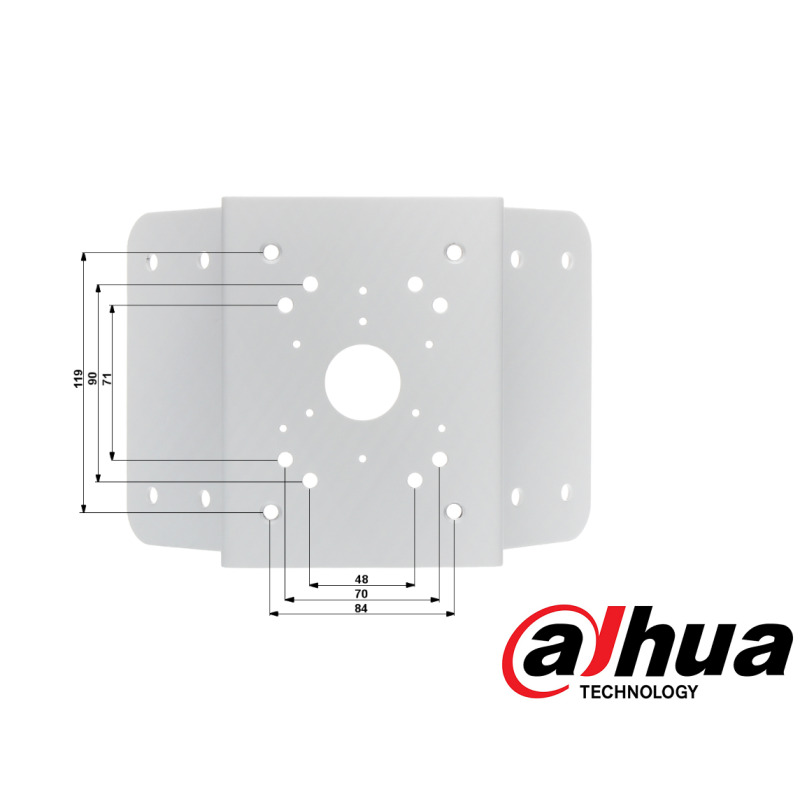 DAHUA PFA151 - Montaje para esquinas compatible con camaras PTZ DAHUA y bullet IPCHFW5421EZ image 3