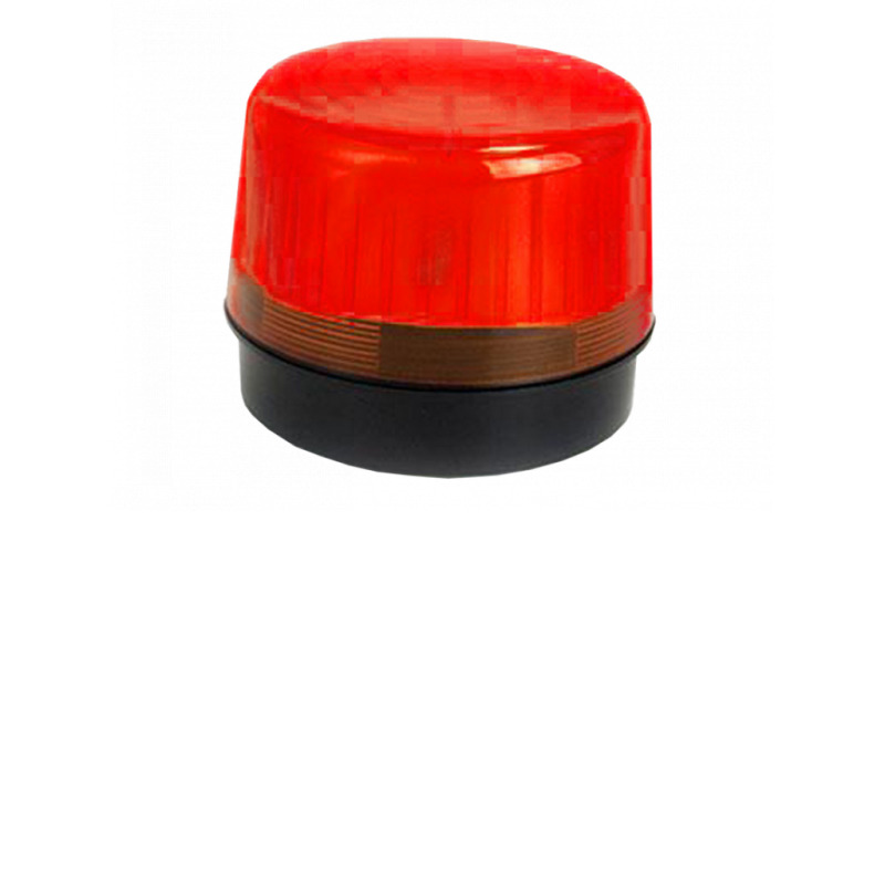 IHORN HC-05-LED - Estrobo Color Rojo  / 90 Destellos por minuto compatible con paneles IHORN / RISCO / DSC / BOSCH #cer .