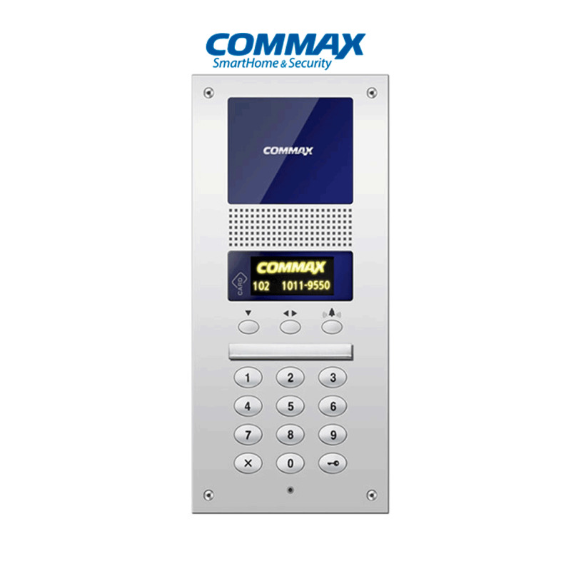 COMMAX DR2AG - Panel de audio para edificios departamentales, Fraccionamientos, cotos, etc. desde 4 hasta 1000 auriculares / Conexión por 2 hilos de Distribuidor con Auricular/ #Audiogate