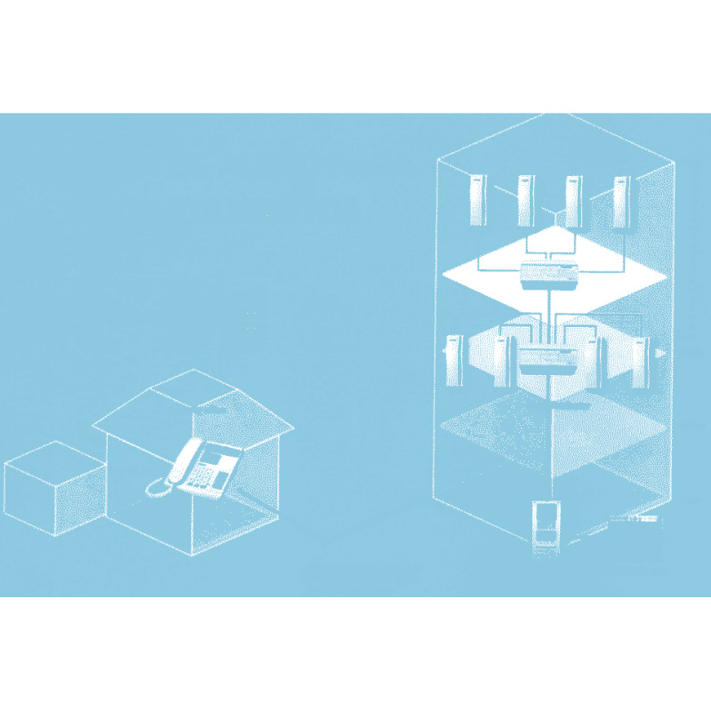 COMMAX DR2AG - Panel de audio para edificios departamentales, Fraccionamientos, cotos, etc. desde 4 hasta 1000 auriculares / Conexión por 2 hilos de Distribuidor con Auricular/ #Audiogate image 6