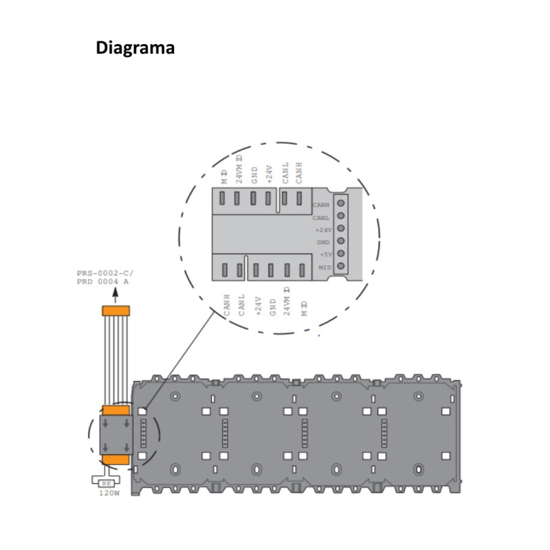 BOSCH F_PRD0004A - Rail de central largo compatible FPA5000 image 3