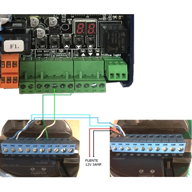 IHORN ABT60- Detector por doble haz de luz (fotocelda) / Distancia hasta 60  Mts / Velocidad de respuesta 50mS / 12 VDC compatible con paneles IHORN / RISCO / DSC / BOSCH. image 5