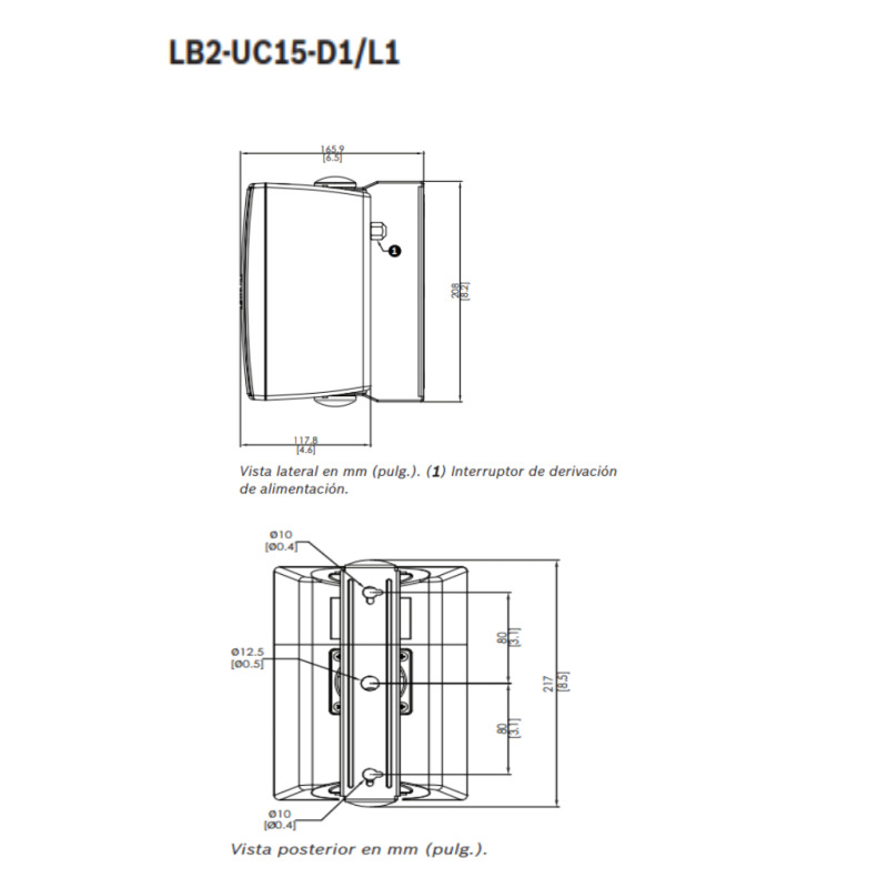 BOSCH M_LB2UC15L1 - Caja acustica premium SOUND 15W / Soporte de montaje / Color blanco image 5