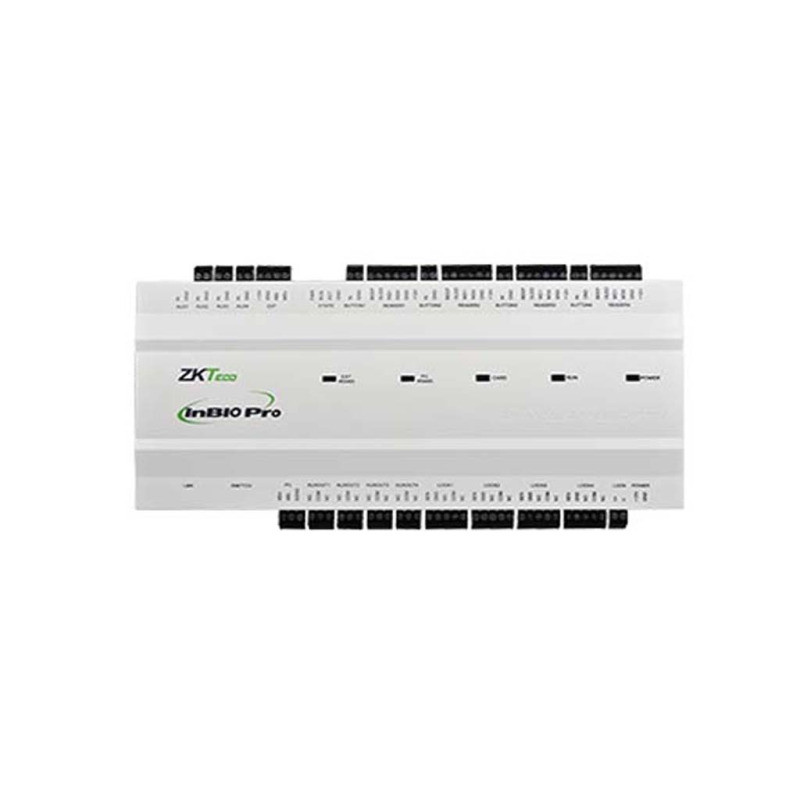 ZKTECO INBIO460PRO - Panel de Control de Acceso Avanzado / 4 Puertas / 20 mil Huellas / Push / Green Label / Requiere Licencia