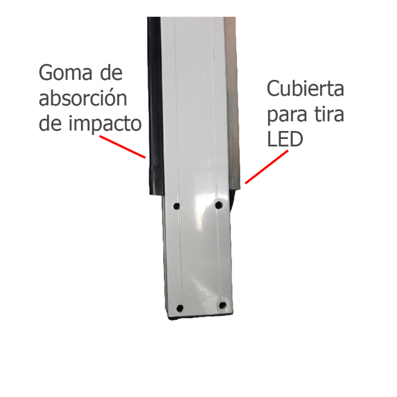 WEJOIN WJLBM3R - Brazo  LED derecho de 3 metros / Compatible con barrera  LED derecha TVB347011  image 5