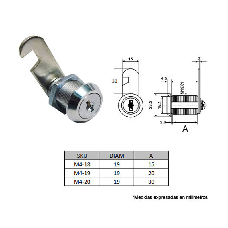 WEJOIN WJBLK01 - Llave y cerradura para barrera vehicular WEJOIN image 2