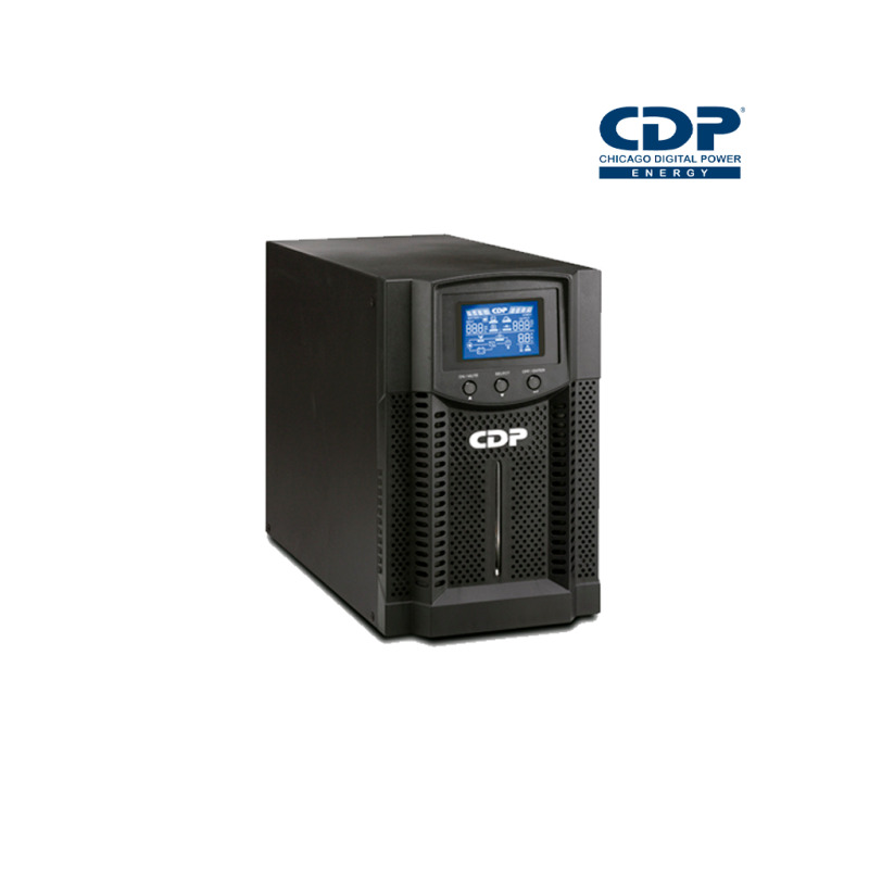 CDP UPO11-2 AX UPS Online de 2 KVA/ 1800 Watts/ 8 Terminales de las cuales 4 son programables/ Pantalla LCD/ Entrada para banco de baterías/ Respaldo 6 minutos carga completa/REQUIERE CLAVIJA O ADAPTADOR NEMA 5-20R #TERROR #GOL
