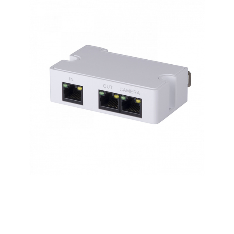 DAHUA PFT1300 - Extensor  PoE &  PoE plus pasivo / 2 Puertos / Conexión en cascada hasta 300 Mts / 2 Puertos Fast Ethernet