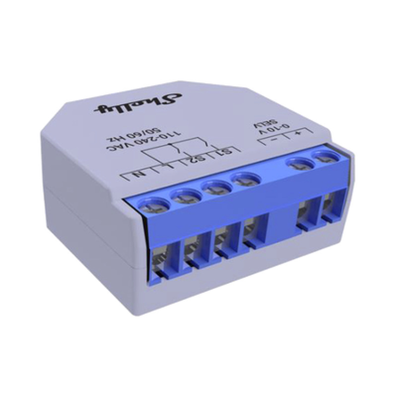 Relevador DIMMER 010V / Industrial y residencial inteligente /  Soporta Google y Alexa / Nube P2P y local / Ideal para atenuar iluminación