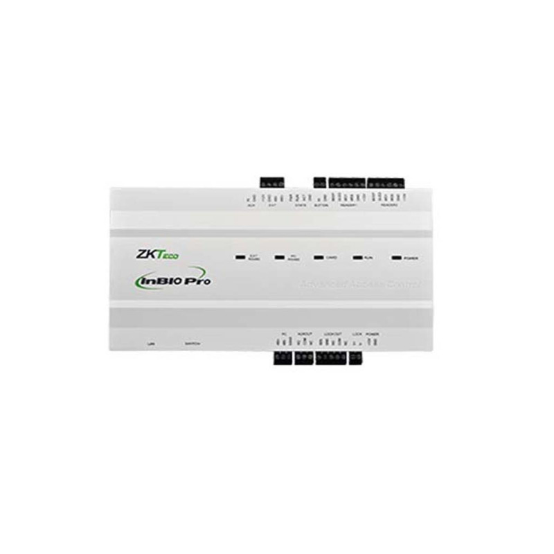 ZKTECO INBIO160PRO - Panel de Control de Acceso Avanzado / 1 Puerta / 20 mil Huellas / Push / Green Label / Requiere Licencia