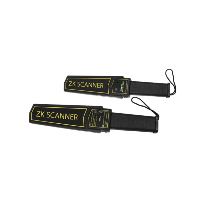 ZKTECO D100S - Detector de Metales Portátil / Batería de Litio 9 VCD / Alarma configurable Audio, Luz, Vibración / Intensidad de 75 dB image 5