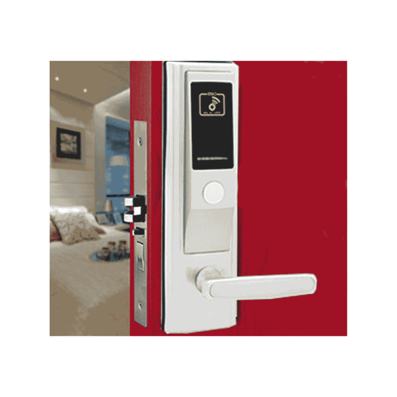 ZKTECO LH3600R - Cerradura Derecha para Hotel / Mifare 13.56  Mhz / 35 A 55  mm de Grosor de Puerta / 2 Pestillos  image 10