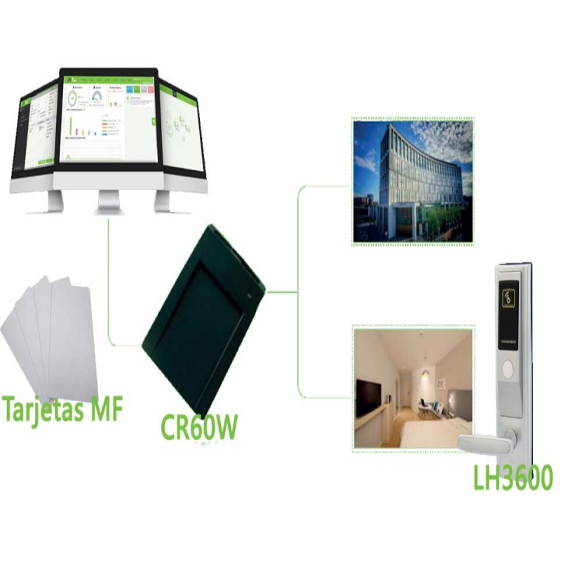 ZKTECO MIFARECARD4K - Paquete de 10 Tarjetas Mifare 13.56 Mhz/ PVC/ Imprimibles/ 4 Kilobyte de memoria  image 2