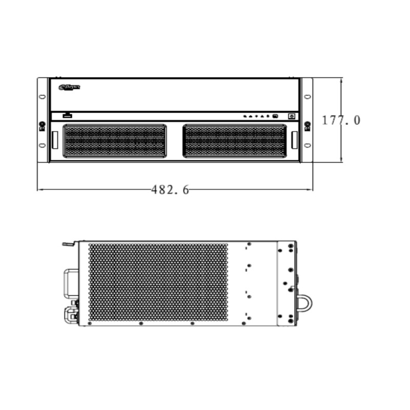 DAHUA M70-4U-E - Controlador de imagen para TV wall 2X2 / 3X2 / 6 Salidas de video / 4 Entradas de video / Decodificacion 80CH a 4K / 320CH A  1080p / 720CH A  720p/ #Proyectos image 5