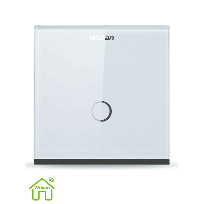WULIAN SWITCHT1L - Apagador Inteligente / Touch, Conexión L / 1 Botón / 10 Amp /  Zigbee / Carga mínima 15 watts image 2