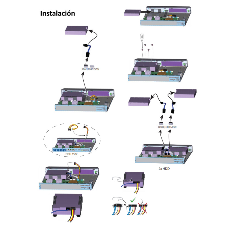 BOSCH V_DDN2516200N00 - DIVAR NETWORK 2000 / 16 Canales IP / No incluye disco duro / 256  Mbps image 5