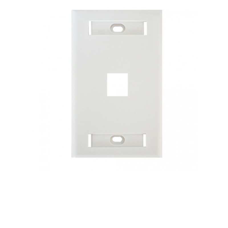 BELDEN AX102660 - Placa frontal / 1 Ventana / Color blanco image 3
