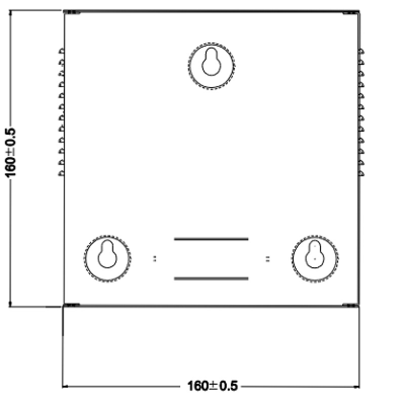 DAHUA PFM341-9CH - Fuente de Poder de 12 vcd/ 5 Amperes/ para 9 Camaras/ Fusibles Intercambiables/ Proteccion contra Sobrecargas/ Color Blanco/ image 4