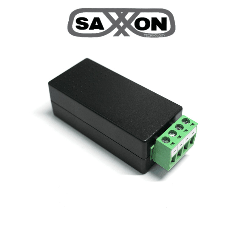 SAXXON PSU2412A2 - Convertidor de energia/ Corriente Alterna a Corriente Directa/ Voltaje de entrada 20V CA a 30V CA/ Voltaje de Salida 12V CD/ / 2 Ampere / Recomendable para alimentacion de camaras CCTV a larga distancia image 4