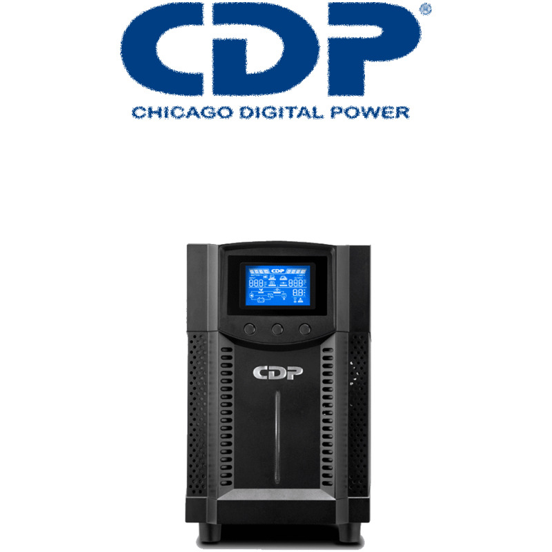 CDP UPO11-1 AX- UPS Online de 1 KVA/ 900 Watts/ 4 Terminales de las cuales 2 son programables/ Pantalla LCD/ Entrada para banco de baterías/ Respaldo 6 minutos carga completa #GOL #SUCURSALES image 2
