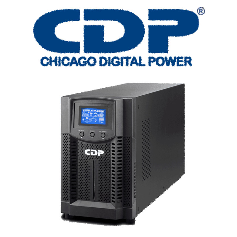 CDP UPO11-2 - UPS Online de 2 KVA / 1800  Watts / 4 Terminales de salida / Baterías 12V / 9AH X 4 / Respaldo 4 MIN carga completa/REQUIERE CLAVIJA  O ADAPTADOR NEMA 5-20R #GOL image 2