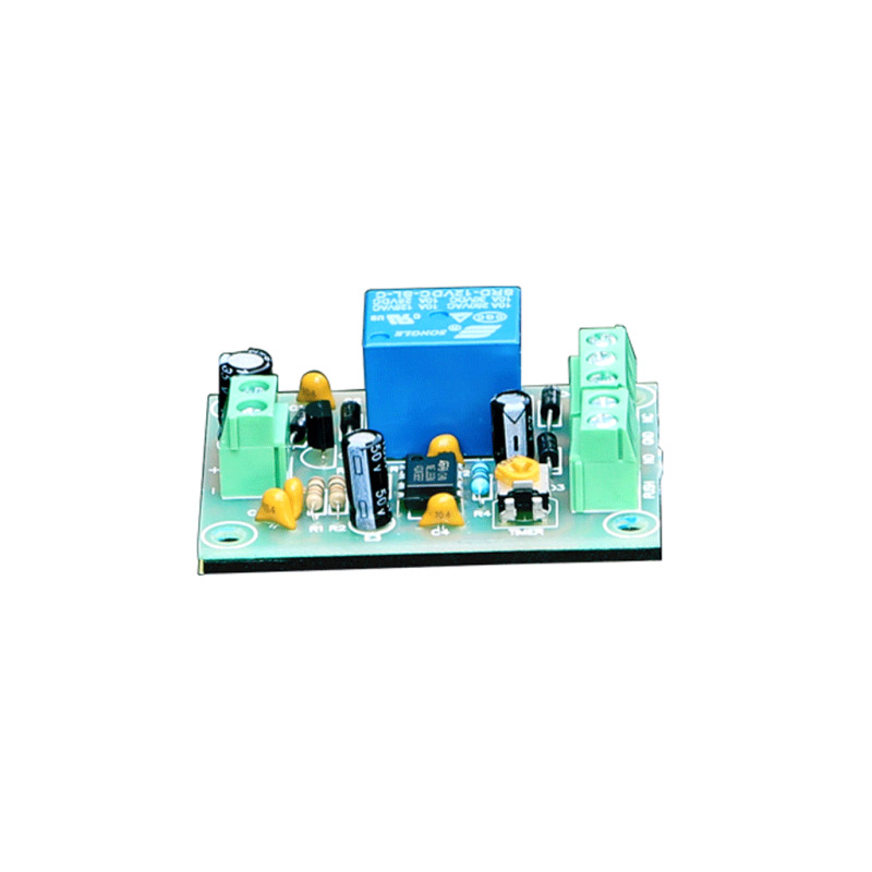 YLI PCB505 - Modulo de retardo de tiempo / Salidas  NC y no / Conexión de botón / Voltaje 12 VDC / Ajustable 1 a 30 segundos image 3