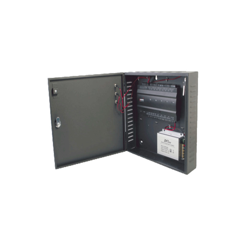 ZKTECO INBIO460B - Panel de Control de Acceso Profesional / 4 Puertas / con Gabinete y Fuente incluidos / 20 000 Huellas / PULL / Admite Biometría / Entradas y Salidas Auxiliares para Conexión  de Semáforos o Sirenas