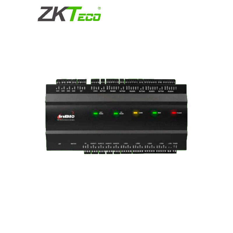 ZKTECO INBIO460B - Panel de Control de Acceso Profesional / 4 Puertas / con Gabinete y Fuente incluidos / 20 000 Huellas / PULL / Admite Biometría / Entradas y Salidas Auxiliares para Conexión  de Semáforos o Sirenas image 4