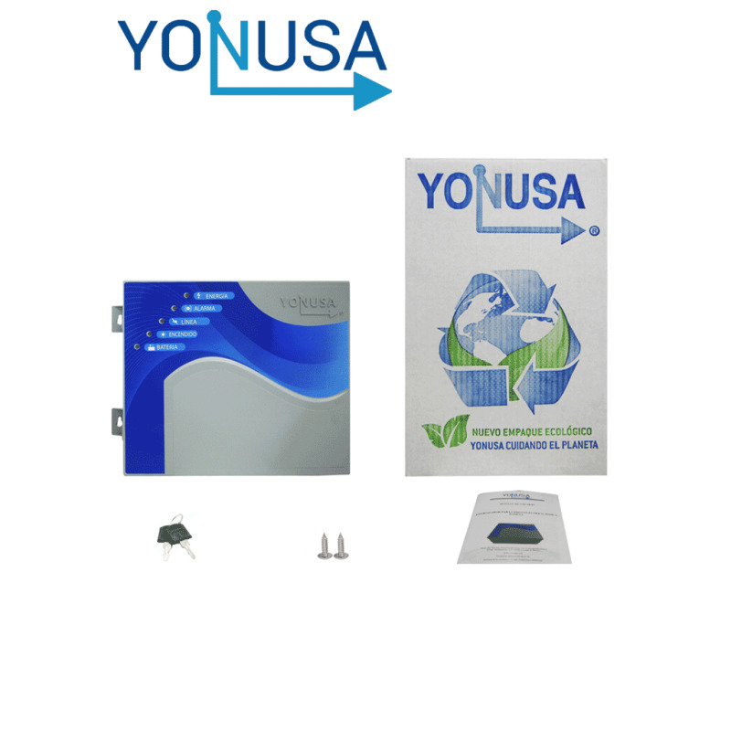 YONUSA EY10000127AF - Energizador alta frecuencia o anti plantas para cerco eléctrico, Incluye Interface con 2 zonas cableadas, salida de 10,000 V y hasta 10,000 metros lineales o 2,000 metros en 5 líneas,  Soporta modulo WiFi / #MUNDIALTVC image 4