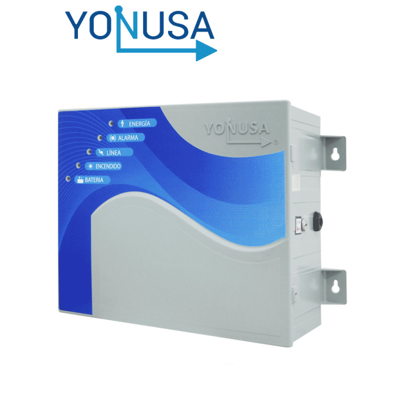 YONUSA EY12000127P - Energizador para solución de cerco eléctrico con salida de 12000V y 3500 metros Lineales / Sin interface/ Soporta modulo  WiFi y batería de respaldo image 2