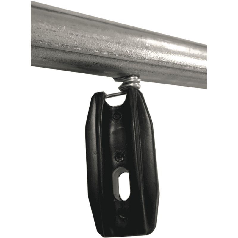 YONUSA TUBOAP201 - Poste de esquina para cercas eléctricas tubo con 5 aisladores de esquina instalados/ 1.20 mts. listo para instalación en campo image 5