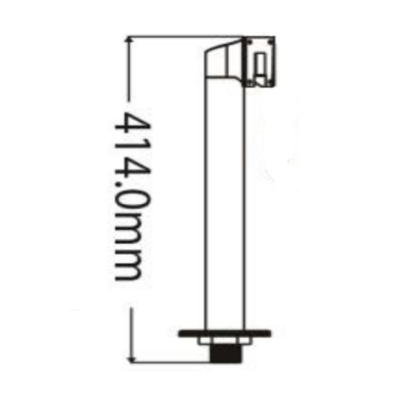 ZKTECO KJZ03 - Soporte de Fijación para Equipos Visible Light SpeedfaceV5 / SpeedfaceV5LTI / Acero Inoxidable / Compatible con Nuevos Pedestales FMB03 y FMB01 image 6