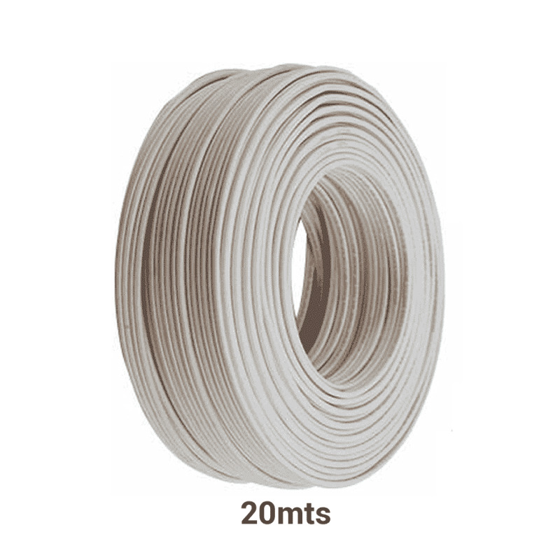 TVC CB20M - Cable bujía o doble aislado para cercos eléctricos Yonusa/ Multifilar 22  AWG / Bobina de 20  Mts/ #MásVendido image 4