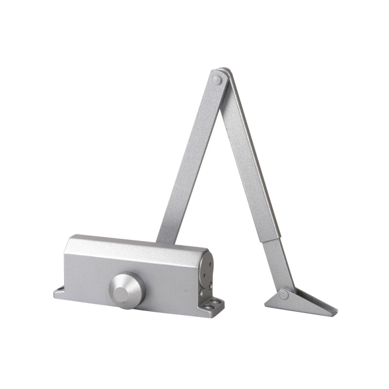 YLI YC832  - Brazo cierra puerta automático / Para puertas de 100 kg / Compatible con puertas de madera, vidrio, metal / Velocidad ajustable de cierre / Instalación izquierda o derecha  image 4