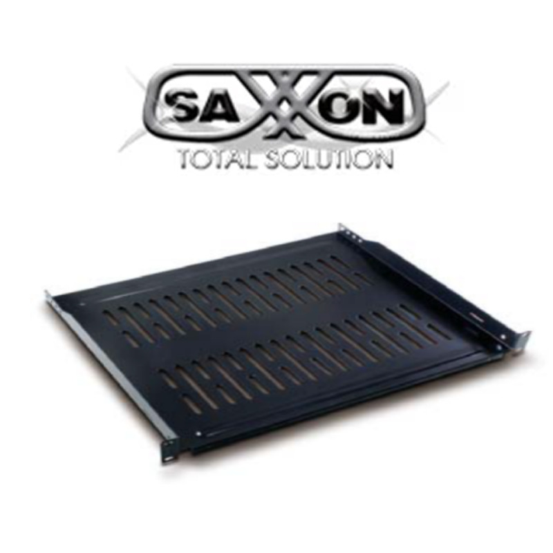 SAXXON 70140204- Charola ventilada para monitor/ Medidas 19 de ancho x 14 pulgadas de profundidad/ 2 UR/ Soporta 22 KG/ Acero  image 2