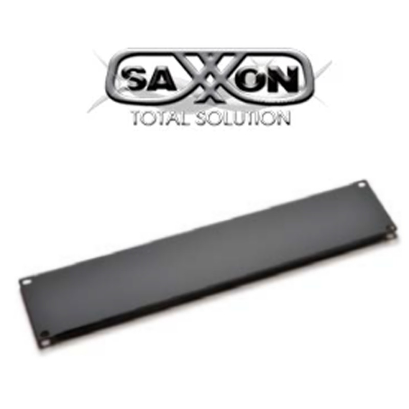 SAXXON 70060100- Tapa ciega de 1 Unidad de Rack/ Medidas de 482 mm de ancho (19") x 44 mm de profundidad/ Metalica  image 2