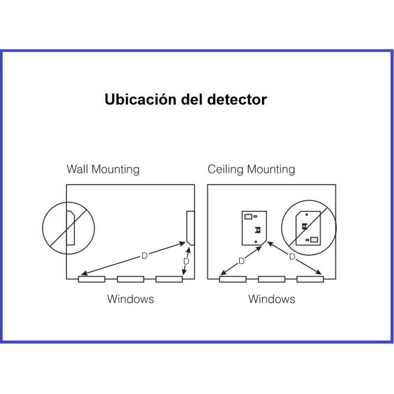DSC DG50AU - Detector de Ruptura de Cristal Cableado  image 5