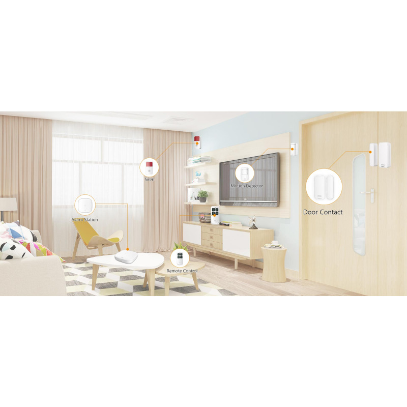 IMOU DOOR CONTACT (ARD311-SW-imou) - Contacto Magnetico Inalambrico/ Rango de deteccion 25-45 mm/ Indicador Led/ 433Mhz/ #Seguridad image 4