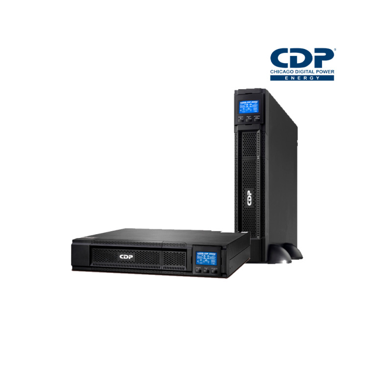 CDP UPO11-3RT AX- UPS ONLINE 3 KVA / 2700 Watts / 4 Terminales de salida / Baterías 12V / 9AH X 6 / Respaldo 4 MIN carga completa #GOL image 2