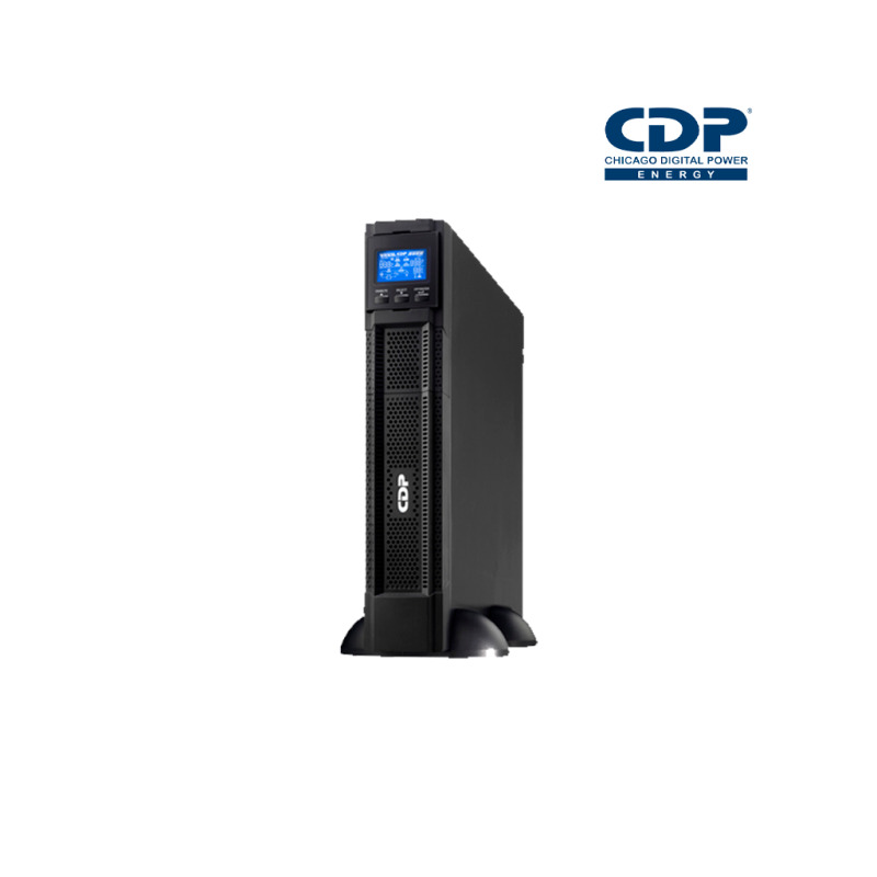 CDP UPO11-3RT AX- UPS ONLINE 3 KVA / 2700 Watts / 4 Terminales de salida / Baterías 12V / 9AH X 6 / Respaldo 4 MIN carga completa #GOL image 5