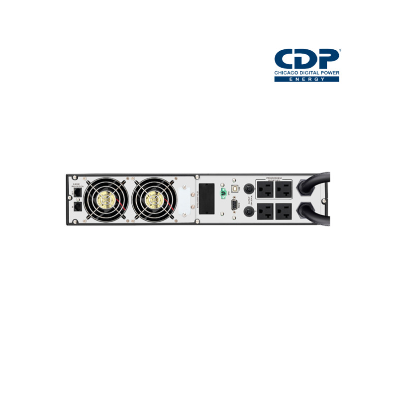 CDP UPO11-3RT AX- UPS ONLINE 3 KVA / 2700 Watts / 4 Terminales de salida / Baterías 12V / 9AH X 6 / Respaldo 4 MIN carga completa #GOL image 6