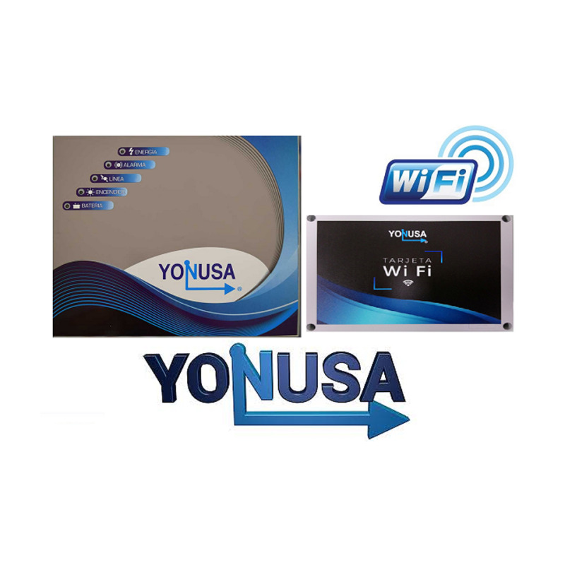 YONUSA PACK127AF -Paquete de energizador de alta frecuencia con interface/ Sirena y gabinete metálico/ Bobina de alambre 500 mts/ Bobina cable bujía/ batería y 5 letrero image 4