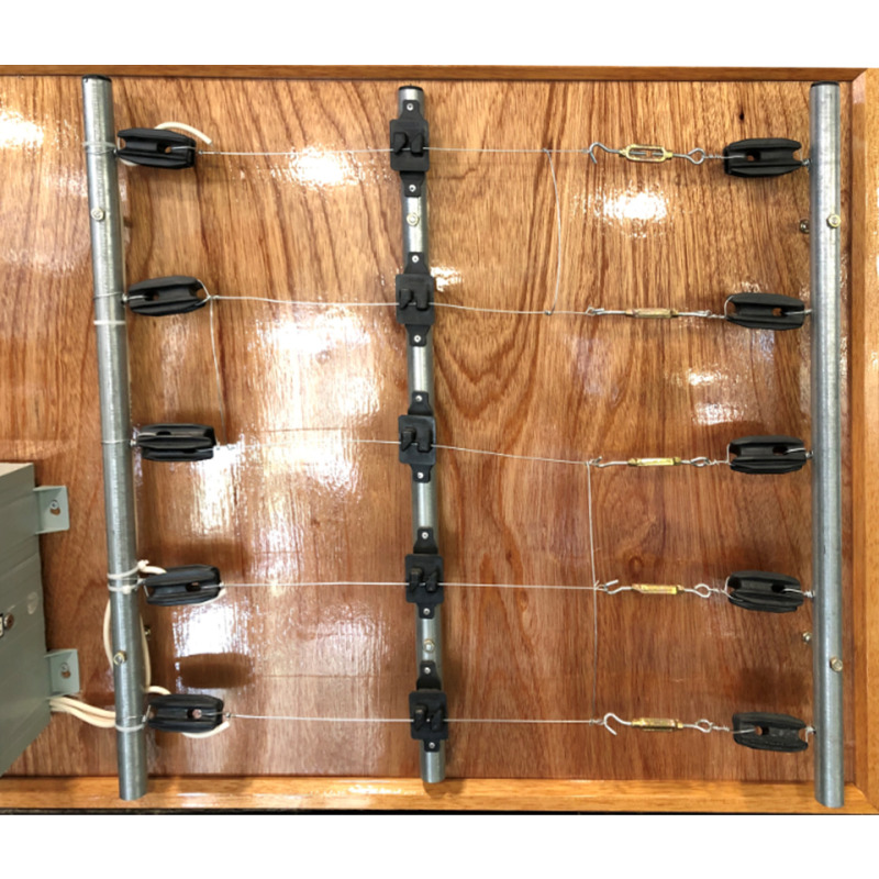 YONUSA PACK127AF -Paquete de energizador de alta frecuencia con interface/ Sirena y gabinete metálico/ Bobina de alambre 500 mts/ Bobina cable bujía/ batería y 5 letrero image 6