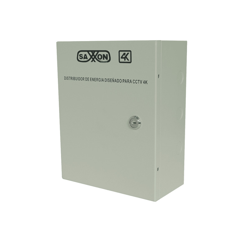 SAXXON PSU1213D8H- Fuente de Poder Profesional de 11 a 15 vcd/ 13 Amperes/ Para 8 Camaras Hasta 4k/ 1.6 Amperes por Canal/  Protección contra Sobrecargas/ Filtro de Ruido por Canal/ Uso rudo/ image 4