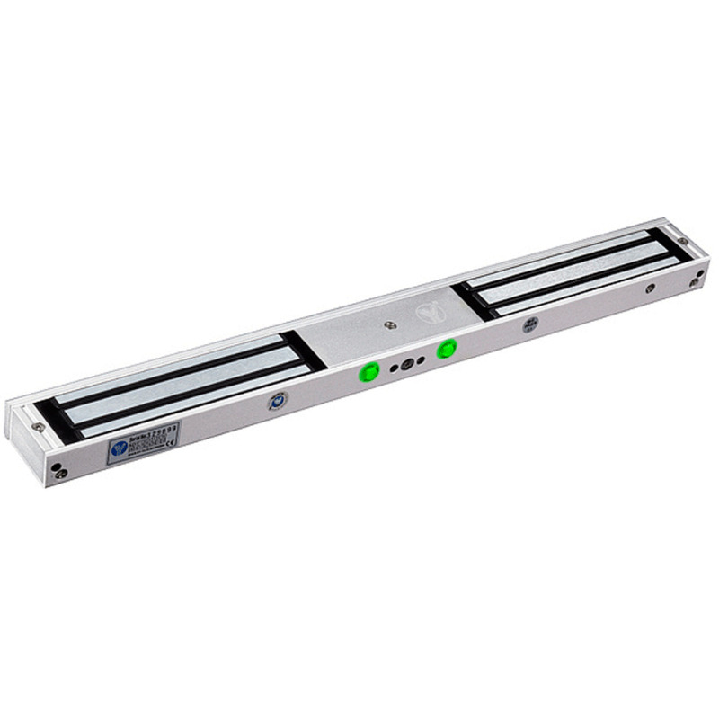 YLI YM180NDLED - Chapa magnética doble de 750 lbs de sujeción total con indicador LED/ voltaje de 12VDC / NC y NO / Compatible con soporte YLI MBK180NLC y YLI MBK180NDZL image 6