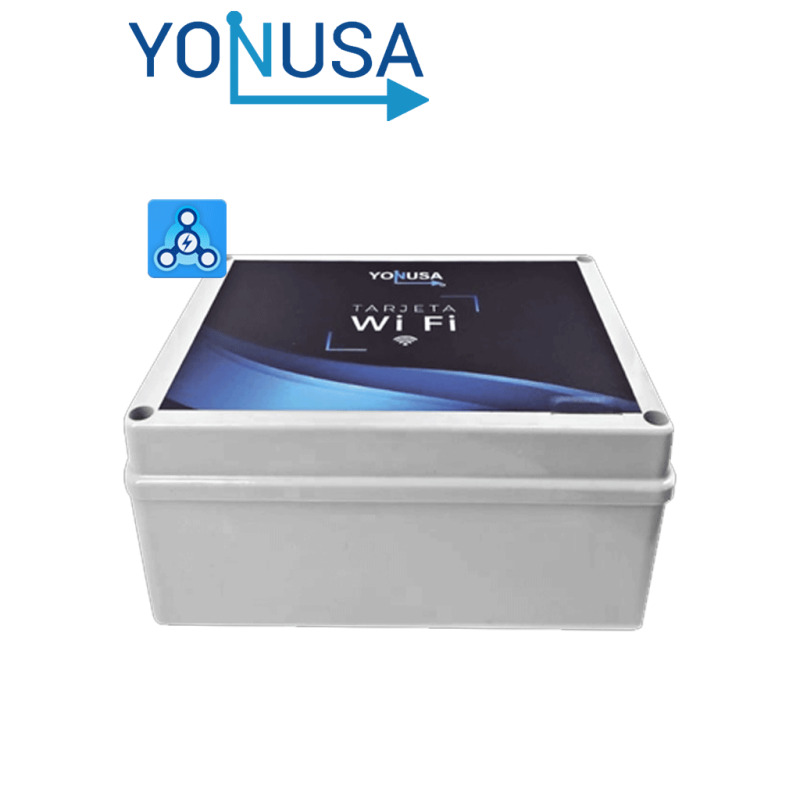 YONUSA MWFLITE - Modulo Wifi Lite compatible con todos los energizadores Yonusa, Uso con aplicación gratuita Yonusa 2.0 compatible con sistemas iOS y Android para notificaciones de eventos/ Estándar 802.11 b/g/n/ 1 salida auxiliar image 2
