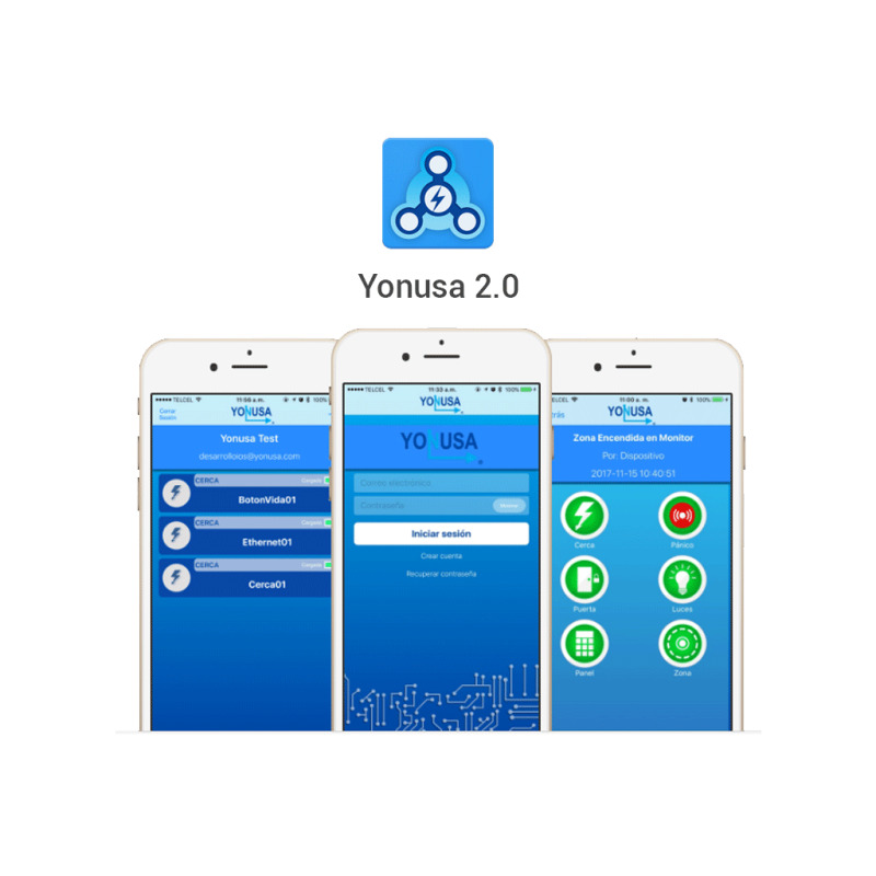 YONUSA MWFLITE - Modulo Wifi Lite compatible con todos los energizadores Yonusa, Uso con aplicación gratuita Yonusa 2.0 compatible con sistemas iOS y Android para notificaciones de eventos/ Estándar 802.11 b/g/n/ 1 salida auxiliar image 4