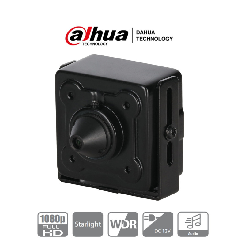 DAHUA HAC-HUM3201B-P - Camara HDCVI Pinhole 1080p/2 Megapíxeles/ Lente de 2.8 MM/ 103 Grados de Apertura/ 1 Entrada de Audio/ WDR/ BLC/ HLC/ Starlight/  image 2