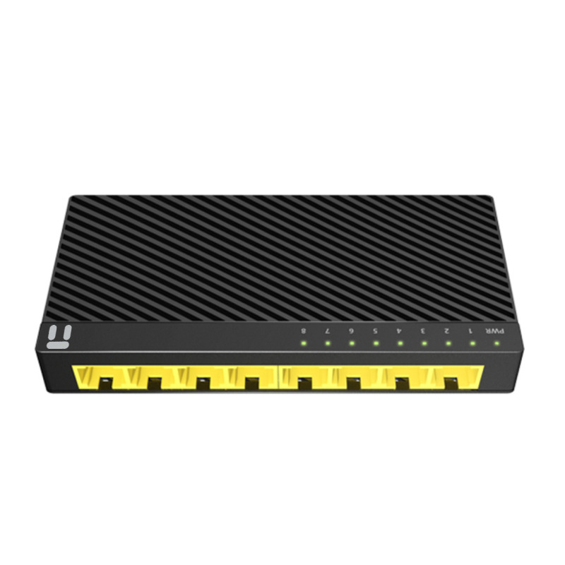 SWITCH NETIS 8 PUERTOS GIGABIT, CARCASA PLASTICO