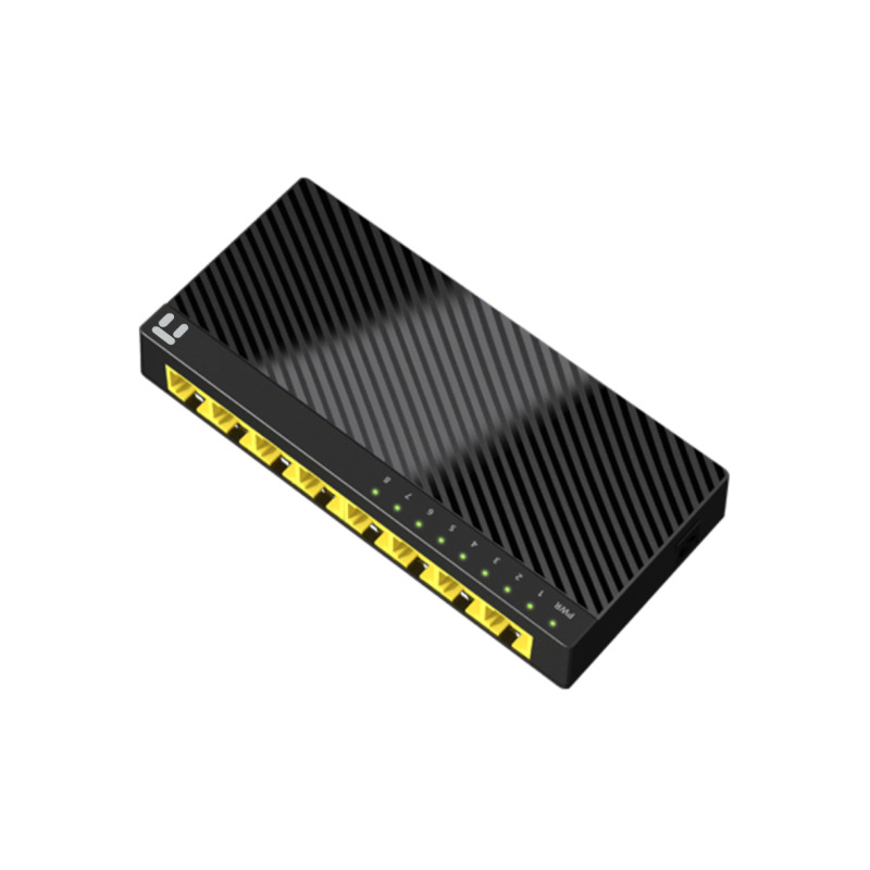 SWITCH NETIS 8 PUERTOS GIGABIT, CARCASA PLASTICO image 3